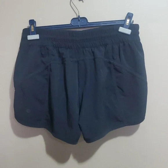 Lululemon Women's Swift Speed Black Shorts Size 12 - Picture 5 of 5